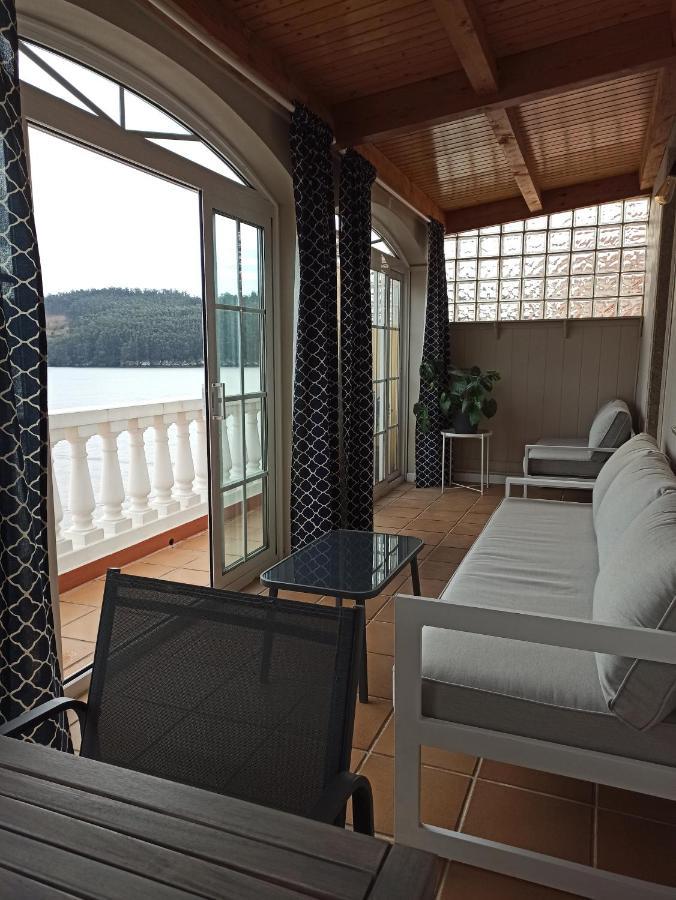 Casa Da Costa - Piso Con Galeria Y Terraza Con Vistas Al Mar Villa Cedeira Dış mekan fotoğraf