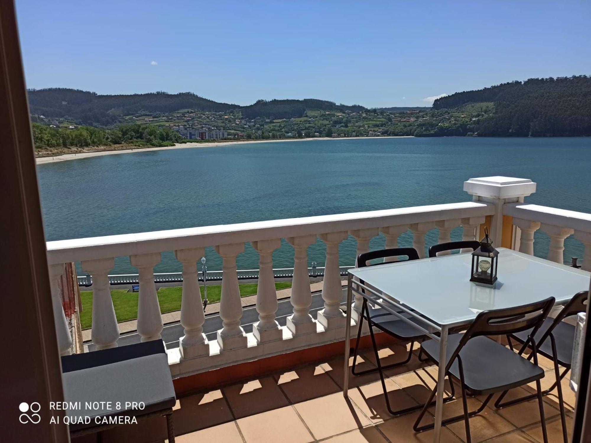 Casa Da Costa - Piso Con Galeria Y Terraza Con Vistas Al Mar Villa Cedeira Dış mekan fotoğraf