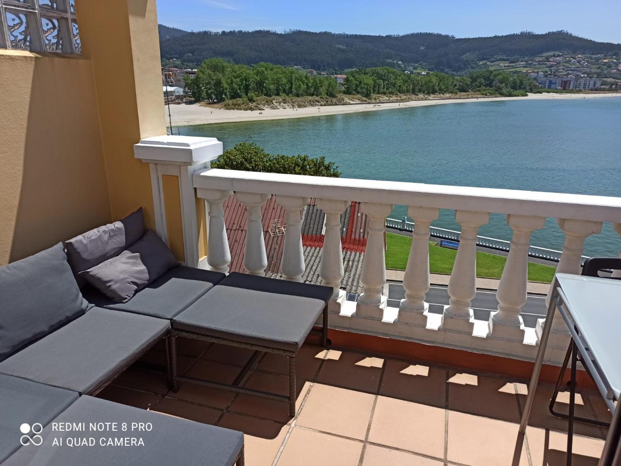 Casa Da Costa - Piso Con Galeria Y Terraza Con Vistas Al Mar Villa Cedeira Dış mekan fotoğraf